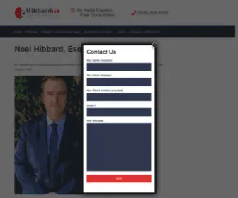 Hibbardlawyers.com(Hibbardlawyers) Screenshot