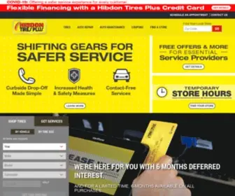 Hibdontire.com(Hibdon Tires Plus) Screenshot