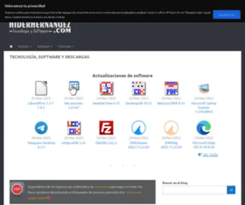 Hiberhernandez.com(Tecnología) Screenshot