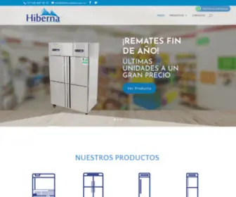 Hibernaitaly.com.co(Refrigeración Comercial) Screenshot