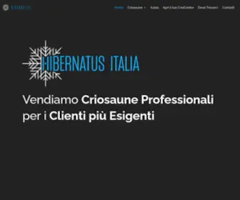 Hibernatus.it(Distributore Multimarca Criosaune) Screenshot