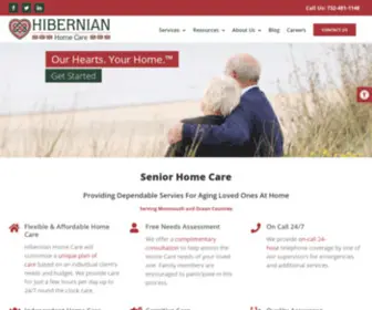 Hibernianhomecare.com(Hibernian Home Care) Screenshot