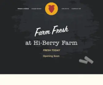 Hiberryfarm.com(Hi-Berry Farm) Screenshot