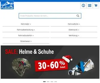 Hibike.de(Fahrrad Online) Screenshot
