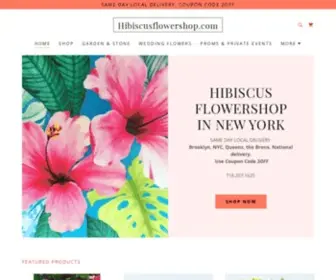 Hibiscusflowershop.com(Hibiscus Flowershop) Screenshot