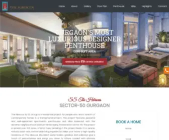 Hibiscusgurgaon.com(SS The Hibiscus Sector 50 Gurgaon) Screenshot