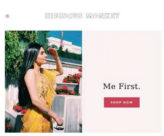 Hibiscusmonkey.com(Shop Online Body and Skin Products) Screenshot