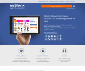Hiboutik.be(Logiciel de caisse enregistreuse gratuit) Screenshot
