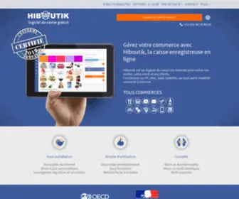 Hiboutik.fr(Logiciel de caisse enregistreuse gratuit) Screenshot