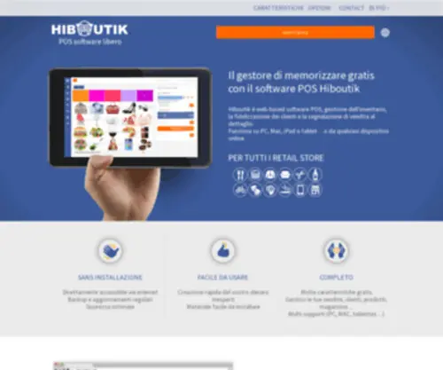 Hiboutik.it(Cash software libero) Screenshot