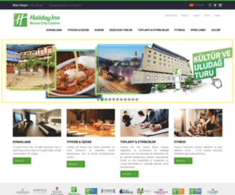 Hibursacitycentre.com(Holiday Inn Bursa City Centre) Screenshot