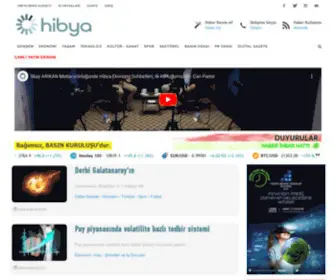 Hibya.com(Hibya Haber Ajans) Screenshot