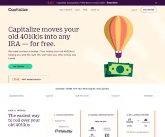 Hicapitalize.com(Capitalizek) Rollovers Made Easy) Screenshot