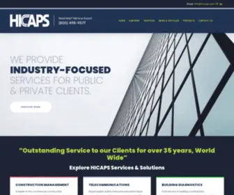 Hicaps.com(HICAPS helps clients meet design) Screenshot
