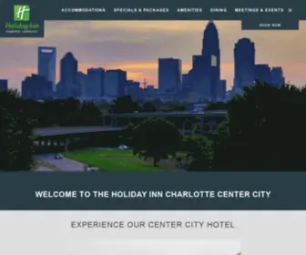 Hicharlotte.com(Holiday Inn Center City) Screenshot