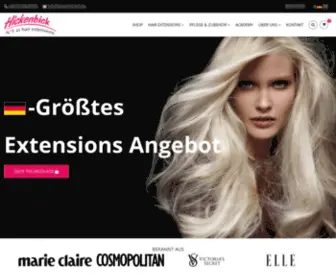 Hickenbick-Hair.de(Extensions online kaufen) Screenshot