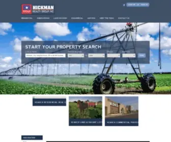 Hickmanrealty.com(Homes for Sale) Screenshot