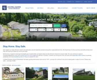Hickokandboardman.com(Burlington Vermont Real Estate Company) Screenshot