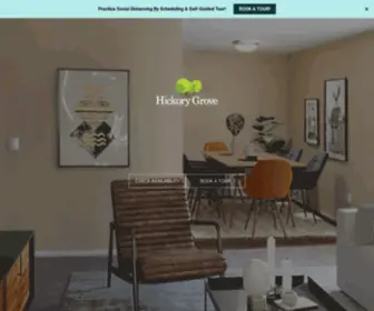 Hickorygroveapts.net(Broken Arrow) Screenshot