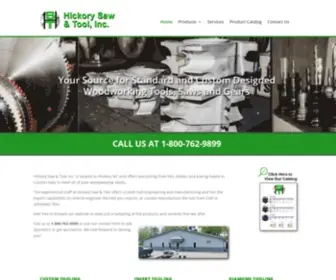 Hickorysawandtool.com(Insert Tools Hickory NC) Screenshot