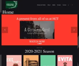 Hickorytheatre.org(Live Community Theatre) Screenshot