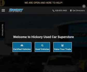 Hickoryused.com(Hickory Used Car Superstore) Screenshot