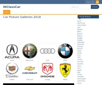 Hiclasscar.com Screenshot