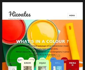 Hicoates.com(Colour Your World) Screenshot