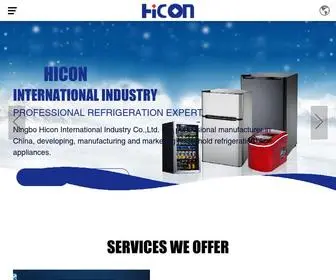 Hicon-International.com(Refrigeration Factory) Screenshot