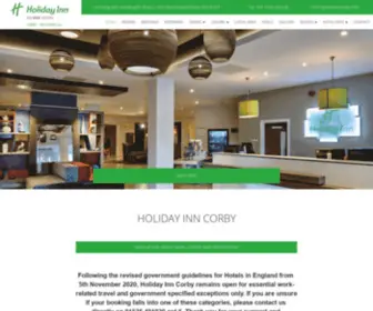 Hicorby.com(Corby hotels) Screenshot