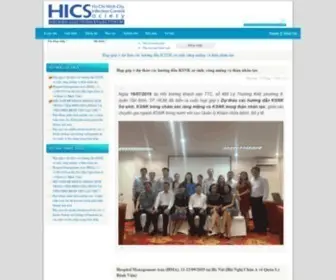 Hics.org.vn(Hics) Screenshot