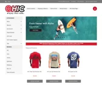 Hicshoponline.com(Hawaiian Island Creations) Screenshot