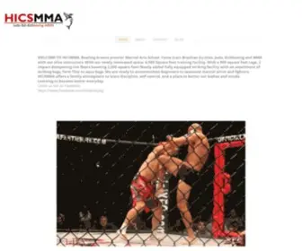 Hicsmma.com(HICS Mixed Martial Arts in Bowling Green) Screenshot