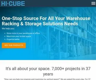 Hicube.com(Hi-Cube Storage Products) Screenshot