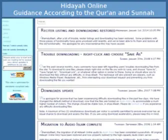 Hidayahonline.org(This is a mail) Screenshot