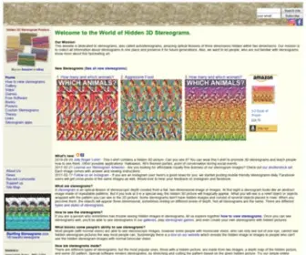 Hidden-3D.com(Single Image Stereograms) Screenshot