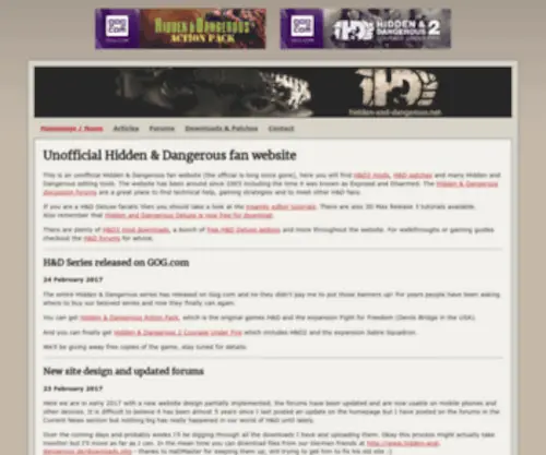 Hidden-AND-Dangerous.net(Hidden & Dangerous Net) Screenshot