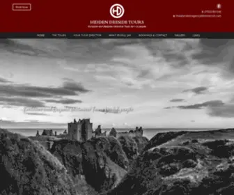 Hidden-Deeside.com(Unique personal tours of Royal Deeside) Screenshot