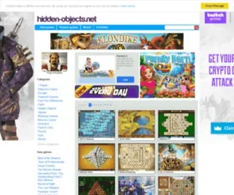 Hidden-Objects.net(Object games online) Screenshot