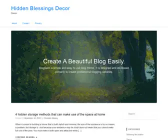 Hiddenblessingsdecor.com(Hidden Blessings Decor) Screenshot