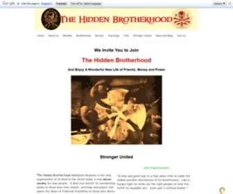 Hiddenbrotherhood.com(The Hidden Brotherhood Secret Society) Screenshot