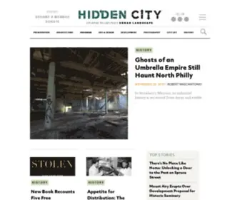 Hiddencityphila.org(Hidden City Philadelphia) Screenshot