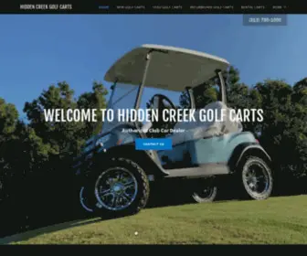 Hiddencreekgolfcarts.com(Hiddencreekgolfcarts) Screenshot