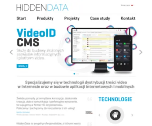 Hiddendata.co(Start) Screenshot