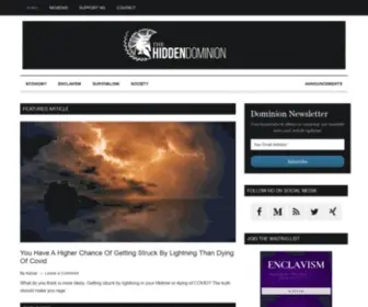 Hiddendominion.com(The Hidden Dominion) Screenshot