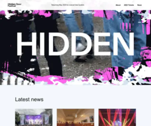 Hiddendoorblog.org(Hidden Door) Screenshot