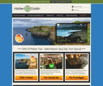 Hiddendublintours.com(Hidden Dublin Tours) Screenshot