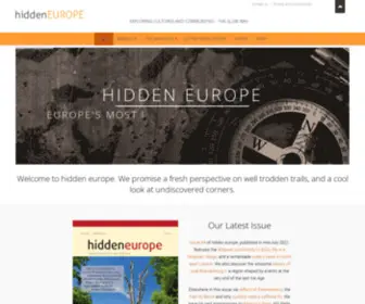 Hiddeneurope.co.uk(Hiddeneurope) Screenshot