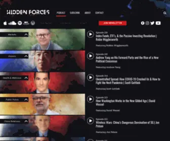 Hiddenforcespod.com(Hidden Forces) Screenshot