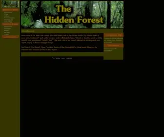 Hiddenforest.co.nz(The Hidden Forest) Screenshot